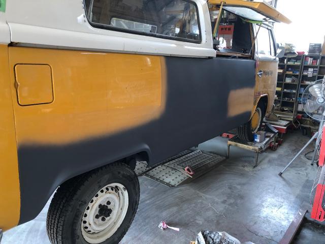 米沢市　レストア　旧車　鈑金塗装
