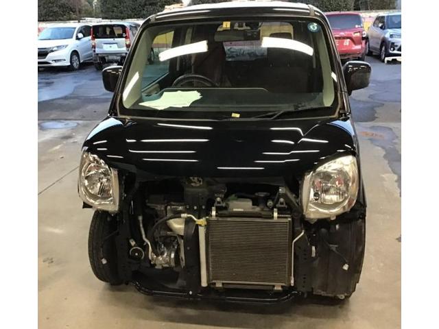 日産　モコ　事故フロント大破　保険修理　キズ・へこみ直し