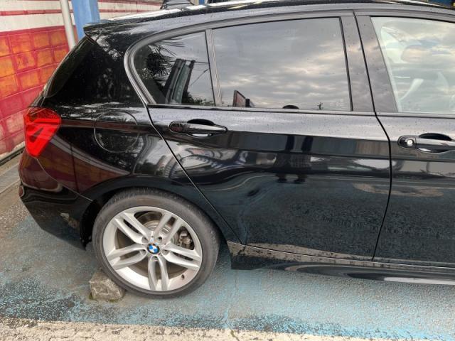 ＢＭＷ　１シリーズ　１１８ｄ　Mスポ　輸入車のドアキズ・へこみ直し　深谷市　輸入車板金塗装