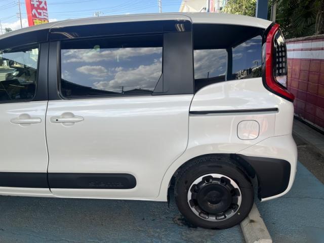 トヨタ　シエンタ　スライドドアキズ・へこみ直し　ドア交換　深谷市板金塗装