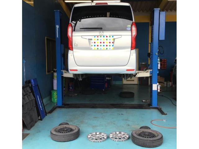 ホンダ　Ｎ－ＢＯＸ　1日車検　継続検査実施しました　深谷市カーコンカーリース車両　車検整備