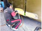 自動車のキズへこみ板金塗装お任せ下さい！見積無料！代車無料！