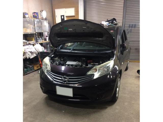 日産 ノート　DEA-Ｅ12　ブロアファン　 取替　交換　修理　稲沢市　一宮市　熊谷自動車　