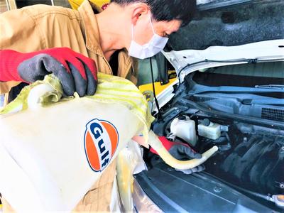 オイル交換のみのご来店も大歓迎です！