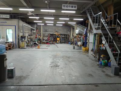 作業スペースは整理整頓を心掛けています！