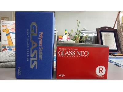 ガラスコーティングも好評です！
