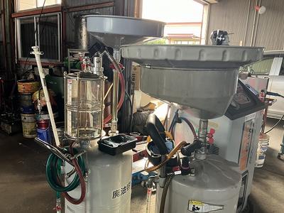 オイル交換大歓迎。