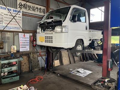 車検・点検受付中。