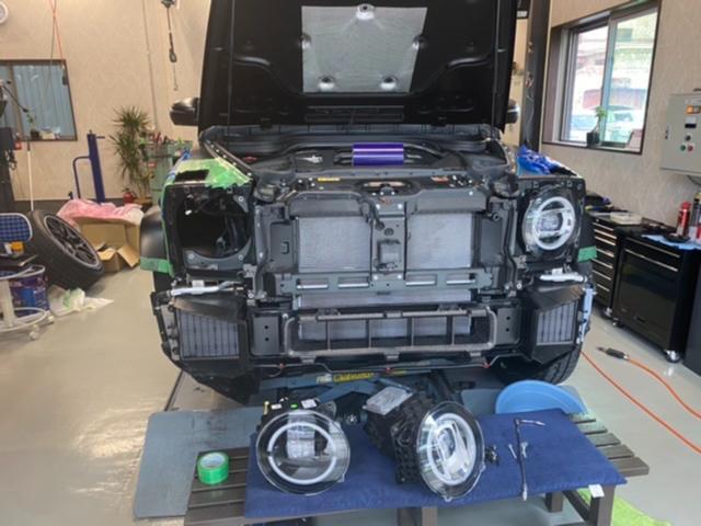 G63 Amg ライト テール ミラー ウインカー 交換 輸入車修理工場 オートクリニック グーネットピット