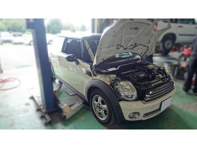 MINI　R56ミニ クーパー　オイル交換