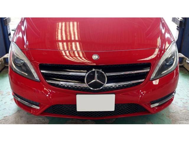 メルセデス・ベンツ　B-Class　ブレーキパッド交換