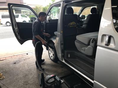 車検は洗車後納車いたします!