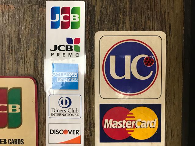 カードでのお支払いも可能です。