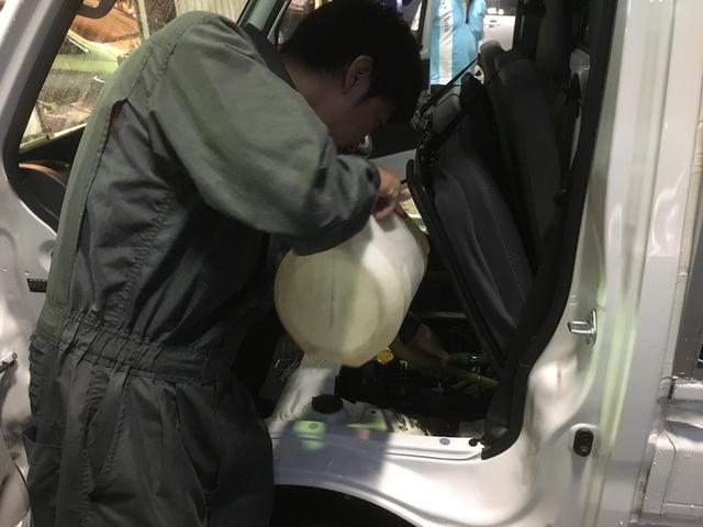 ダイハツ　ハイゼットＴ　オイル交換