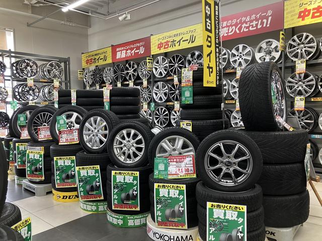 中古タイヤ・ホイールの販売、買取も行っております！
