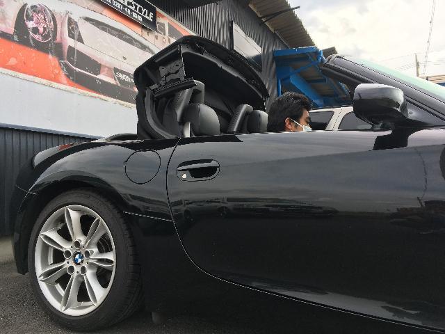 BMW Z4 幌開かない　Z4あるある　定番修理になります。