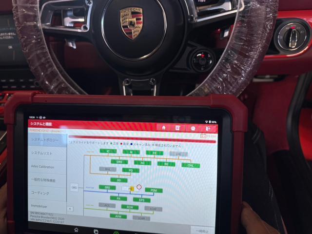 ポルシェ　７１８ボクスターGTS 車検　輸入車の販売・車検・修理・鈑金　 茨城　千葉　守谷　つくばみらい　土浦　取手　つくば　石岡　筑西　古河　下妻　常総　坂東　龍ヶ崎　牛久　利根町　柏　我孫子　野田　流山　おおたかの森