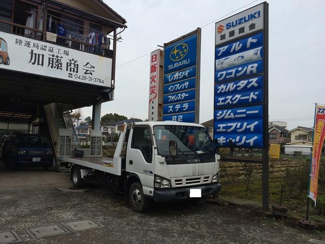 不動車、車検切れ車も積載車にて運搬可能です。