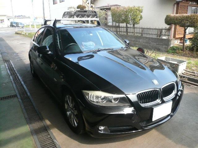 BMW E90 320i 車検整備　西多摩郡瑞穂町　青梅市　羽村市　福生市　あきる野市　日の出町　昭島市　立川市　武蔵村山市　所沢市　飯能市　入間市　狭山市