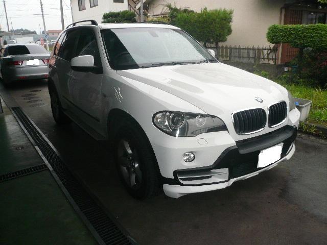 BMW X5 E70　車検整備　西多摩郡瑞穂町　青梅市　羽村市　福生市　あきる野市　日の出町　昭島市　立川市　武蔵村山市　所沢市　飯能市　入間市　狭山市