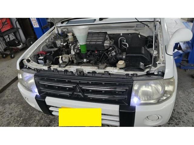 パジェロミニ　エンジン吹けない修理