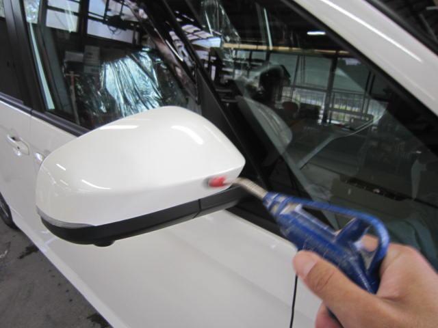 新車納車　トヨタ　ヴォクシー　ガラスコーティング施工