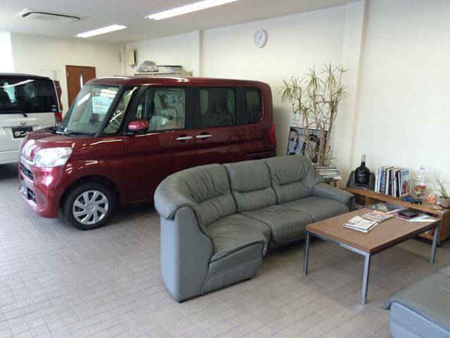 作業中、ゆっくりおくつろぎください