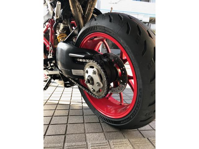  ducati 848 タイヤ交換 オートバイタイヤ バイクタイヤ タイヤ専門店　外車対応 横浜 都筑 青葉 グリフ GRIFF 