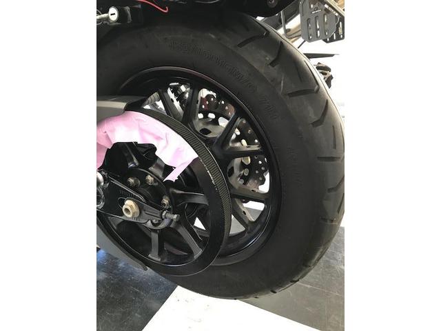 グリフ　GRIFF　ヤマハ　ボルト　BOLT　タイヤ交換　ブリヂストン　バトルクルーズH50　100/90B19　150/80B16　バイクタイヤ交換　オートバイタイヤ交換　タイヤ専門店　神奈川県　横浜　港北　都築