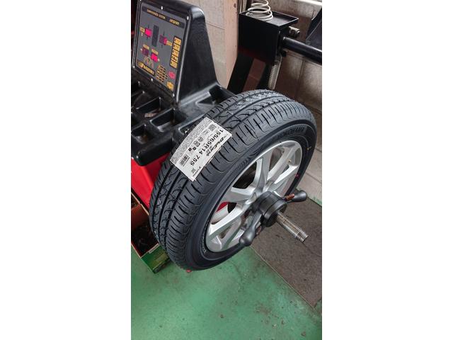 ダイハツ　タント　ヨコハマ　ブルーアース　155/65R14　タイヤ交換　タイヤ組替　苅田町・行橋市・みやこ町・築上町・豊前市・上毛町・北九州市小倉南区、小倉北区、門司区、戸畑区、八幡西区、八幡東区、若松区、他地域のお客様も大歓迎です！