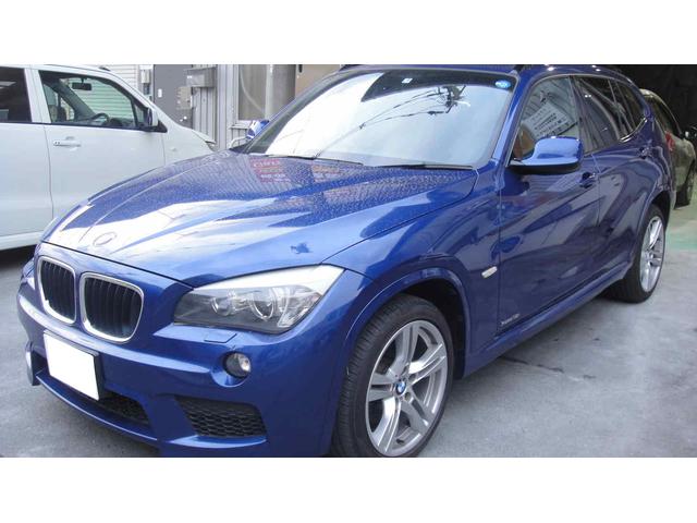 BMW　X1　フロントバンパー交換