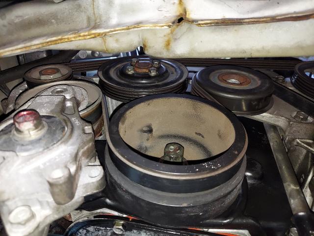 オイル漏れ修理　　EKワゴン　　タイミングカバー内部オイルポンプよりオイル漏れが発生　車検時発見