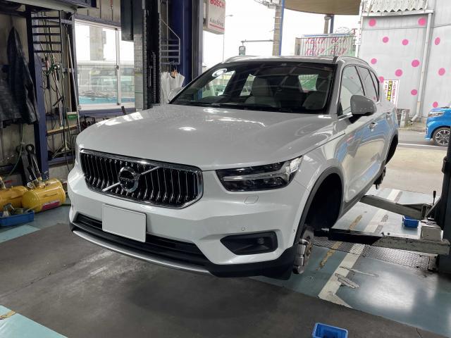 直送 持ち込み タイヤ交換 VOLVO XC40 タイヤ取替ドットコム 東京都 瑞穂 青梅 羽村 福生 あきる野 昭島 八王子 武蔵村山 東村山 東大和 小平 東久留米 狭山 所沢 入間 飯能