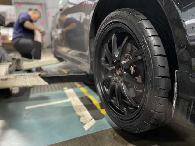 ホンダ CL7.アコードユーロR 直送・持ち込み タイヤ交換　東京都 瑞穂 青梅 羽村 福生 あきる野 昭島 八王子 武蔵村山 東村山 東大和 小平 東久留米 日野 多摩 三鷹 府中 狭山 所沢 入間 飯能