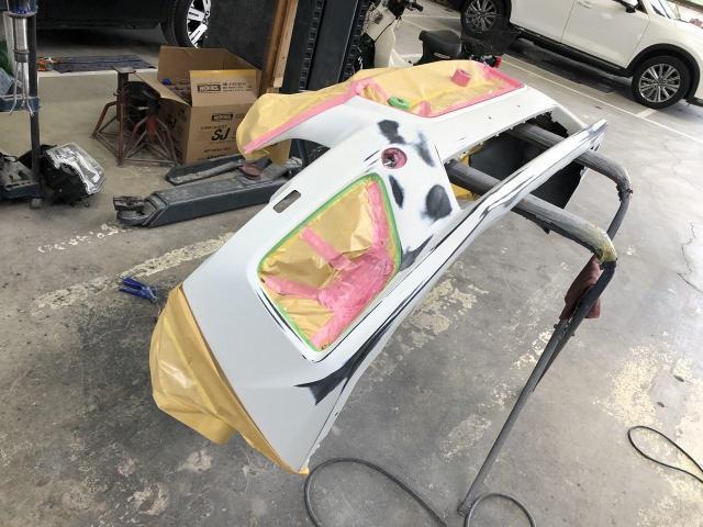 ＷＲＸ フロントバンパ　持ち込み修理