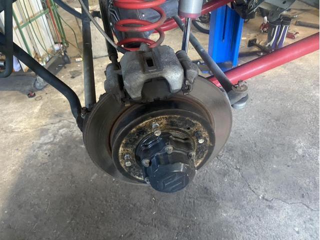 スズキ　ジムニーＪＢ64Ｗ　ハンドルがガタガタ振動する　ジャダー　シミー　の修理