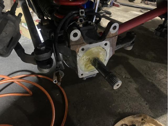 スズキ　ジムニーＪＢ64Ｗ　ハンドルがガタガタ振動する　ジャダー　シミー　の修理