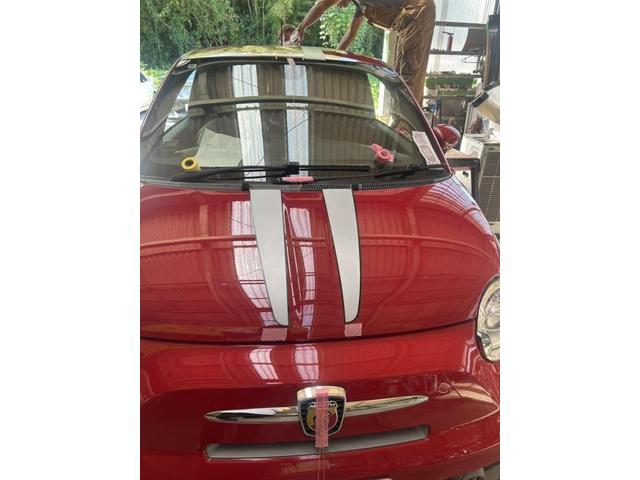 ルノー　トゥインゴ　外装品　ストライプテープを貼りました。