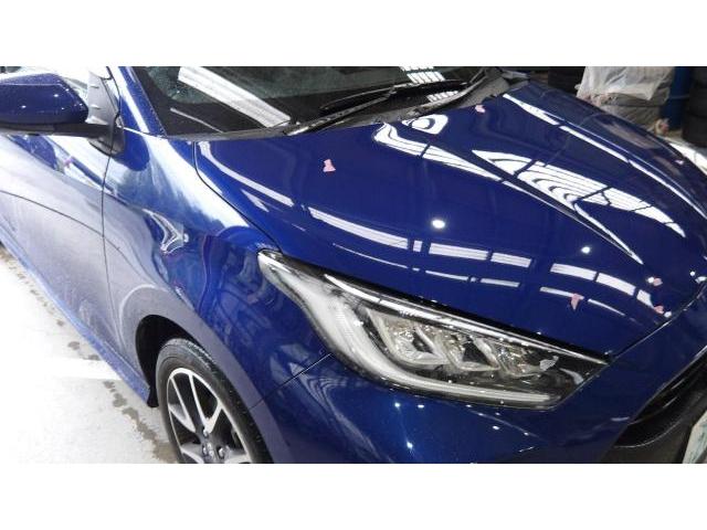 トヨタ　ヤリス　ボンネット　飛石傷修理しました。