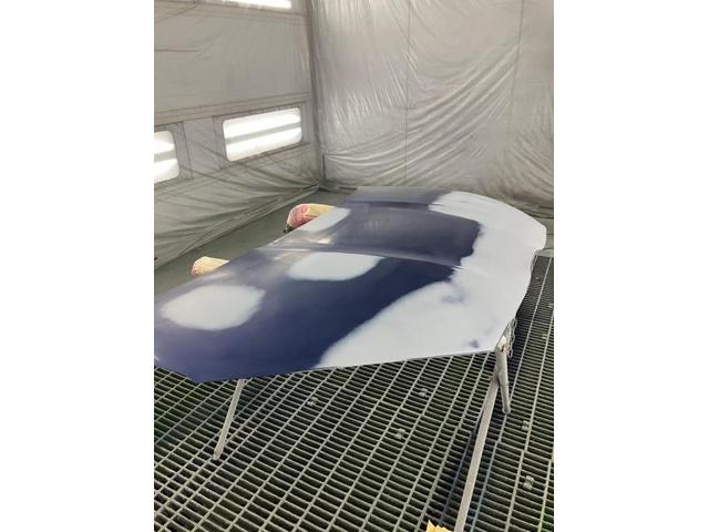 トヨタ　ヤリス　ボンネット　飛石傷修理しました。