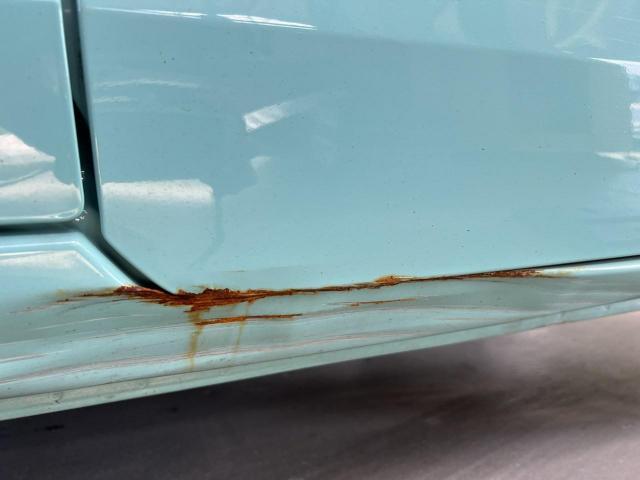 マツダ　フレア　左ロッカーパネル　鈑金塗装しました。実費修理