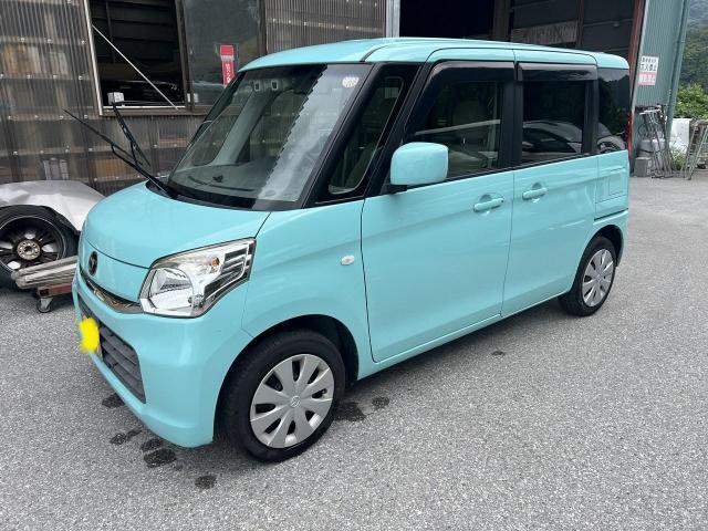 マツダ　フレア　左ロッカーパネル　鈑金塗装しました。実費修理