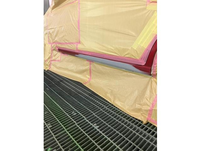 ホンダ　フリード　左ロッカーパネル　鈑金塗装　ありがとうごいます。