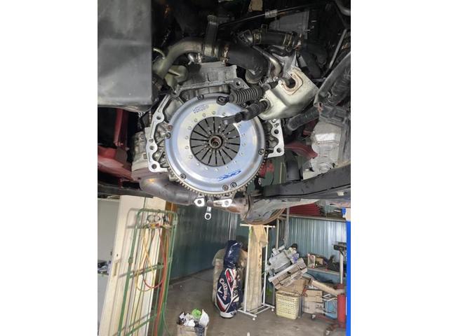 スズキ　スイフトスポーツ　クラッチ交換　フライホイール交換