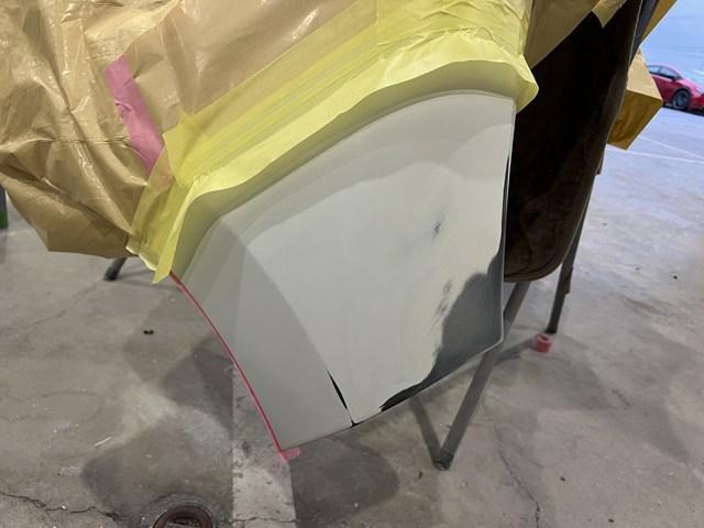 トヨタ　ZSU60　ハリアー　フロントバンパー　吊り上げ作業　岐阜県からお越しいただきました。