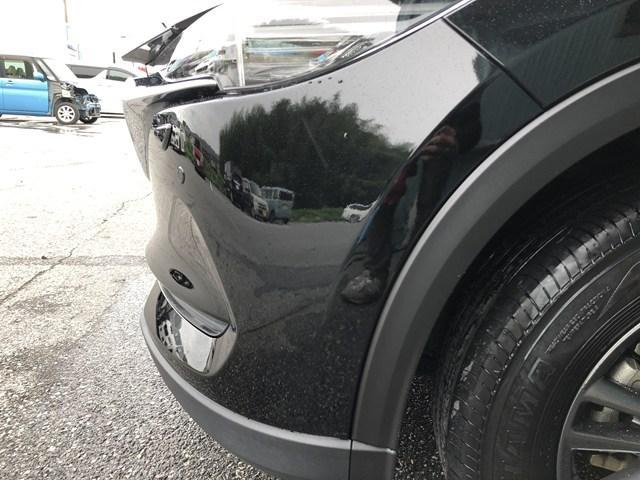 マツダ　ＣＸ－３　フロントバンパー　傷　修理　実費