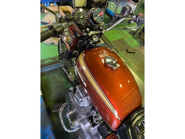 昭和45年式 cb750k 燃料タンククリーニングその他 オートサービス