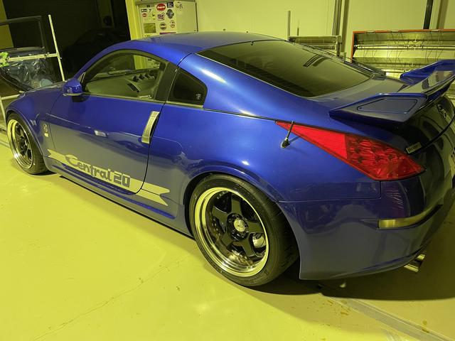 ニッサン Z33 左サイドステップスポイラー 社外品FRP 修理 ニッサン Z33 左サイドステップスポイラー 社外品FRP 修理