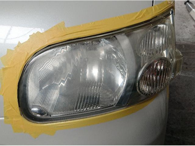ダイハツタントヘッドライトくすみ修理 深浦 鰺ヶ沢 つがる市 五所川原