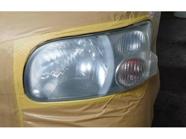 ダイハツタントヘッドライトくすみ修理 深浦 鰺ヶ沢 つがる市 五所川原